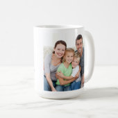 パパ写真のパーソナライズされたマグの定義 コーヒーマグカップ (正面右)