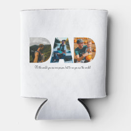 パパ写真クールコラージュ父の日 缶クーラー