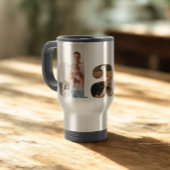 パパ写真コラージュ、父の日の贈り物パパ トラベルマグ