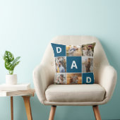 パパ写真装飾用クッションお父さんの日 クッション (椅子)