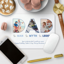 パパ切り出しコラージュの男の神話レジェンドブルー