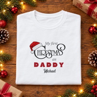 パパ初のクリスマス記念Tシャツ Tシャツ