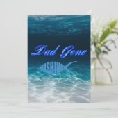 パパ去った魚釣り 招待状 (スタンド正面)