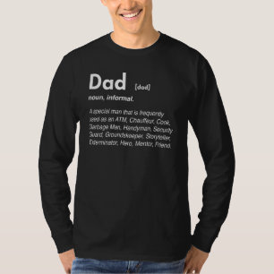 パパ名詞辞書ワード定義Atmフおもしろいァス Tシャツ