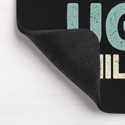 パパ問題なし懸命の生活が少なくとも醜くならない マウスパッド (コーナー)