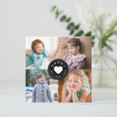 パパ大好きよ 4枚の写真のカード (スタンド正面)