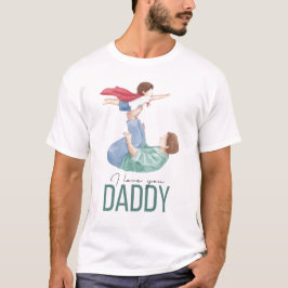 パパ大好きスーパーヒーロー父子Tシャツ Tシャツ