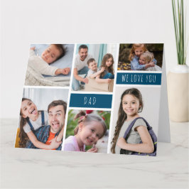 パパ大好きフォトコラージュ カード