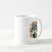 パパ大好き 最高の父  ヴィンテージ デザイン コーヒーマグカップ (正面右)