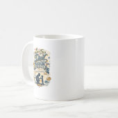 パパ大好き 最高の父  ヴィンテージ デザイン コーヒーマグカップ (正面左)