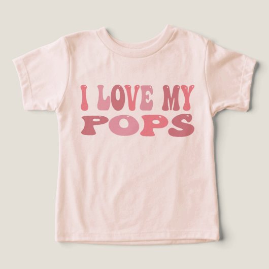 パパ大好きTシャツと、父の日幼児&子供用シャツ (デザイン正面)
