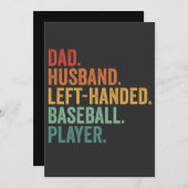 パパ夫離れ野球伝説 招待状 (正面/裏面)