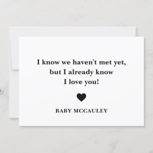 パパ妊娠リビールアナウンスメントボックスレター カード