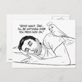 パパ守護天使 ポストカード (正面/裏面)