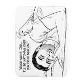 パパ守護天使 マグネット (縦)