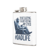 パパ安静眼おもしろい引用文プレゼント フラスク (左)