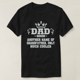 パパ定おもしろい義 – カッコいい父の日を意味 Tシャツ