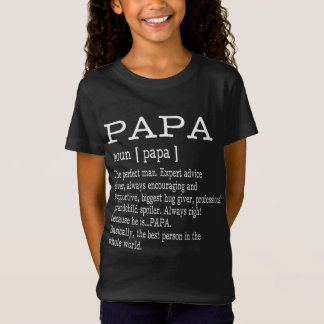 パパ定義おじいちゃん父の日の贈り物 – 男性 Tシャツ
