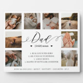 パパ定義の意味Faters Day 8 Photo Collage フォトプラーク (正面)