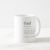 パパ定義マグ コーヒーマグカップ (正面右)