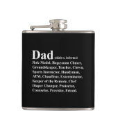 パパ定義 フラスク (正面)