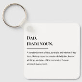 パパ定義🔑💙 | 意味あり父の キーホルダー (正面)