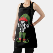 パパ小妖精や小人ファミリーマッチンググループクリスマスパパ エプロン (インサイチュ)