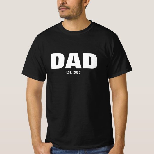 パパ就任記念ギフト Tシャツ (正面)
