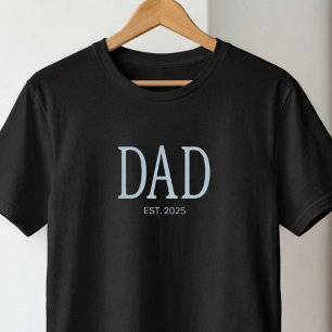 パパ就任記念 プレゼント 黒 Tシャツ