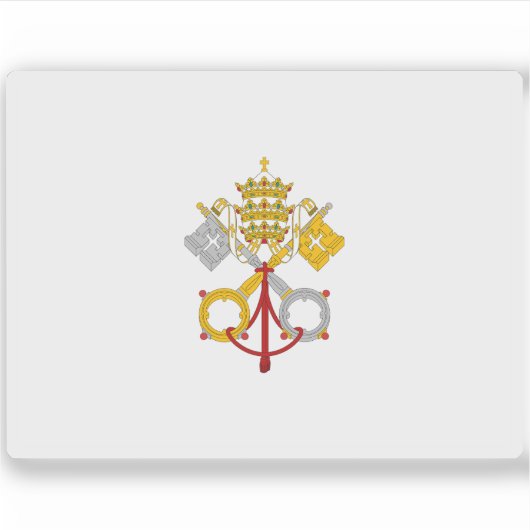 パパ州の国旗（1803年～1825年） シール (正面)