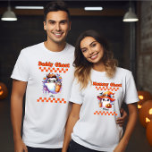 パパ幽霊パーソナライズされた名ハロウィーンギフト Tシャツ