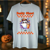 パパ幽霊パーソナライズされた名ハロウィーンギフト Tシャツ