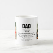 パパ引用文モダンクール写真 コーヒーマグカップ (中央)