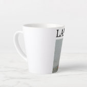 パパ得のラテ杯 カフェラテマグ (左アングル)