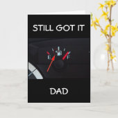 パパ得を持ち上げた後の誕生日 カード (黄色い花)