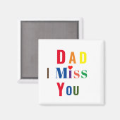 パパ恋しく思君 マグネット (正面/裏面)