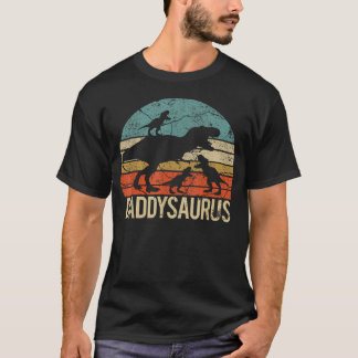 パパ恐竜 パパザウルス 3 クリスマス Tシャツ