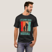 パパ意欲を起こ選手のコーチのグラフに私 Tシャツ (正面フル)