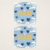 パパ愛してる父の日記名刺 (正面&裏面)