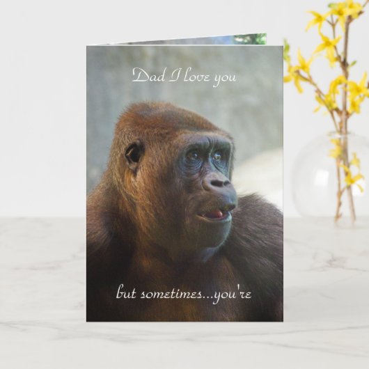 パパ愛してる カード (黄色い花)