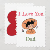 パパ愛してる シーズンカード (正面/裏面)