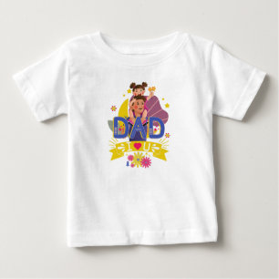パパ愛してる ベビーTシャツ