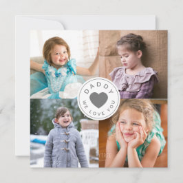 パパ愛するハートコラージュ