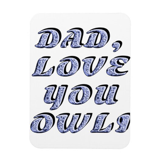 パパ愛OWLI 1 マグネット (縦)