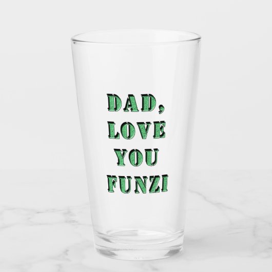 パパ愛YOU FUNZI 2 タンブラーグラス (正面)