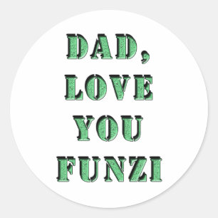 パパ愛YOU FUNZI 2 ラウンドシール