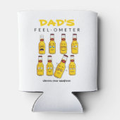 パパ感じのビールのおもしろい父親の日 缶クーラー (裏面)