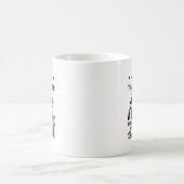 パパ感謝していはシャツだ コーヒーマグカップ (中央)