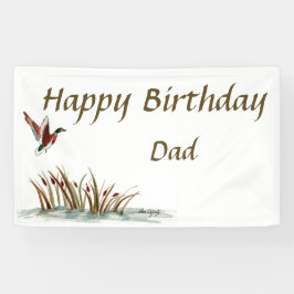 パパ感謝してい、カタールの上のマラード、メモリ  横断幕