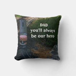 パパ我々の英雄と電車 クッション